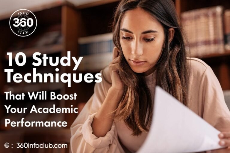 10 Study Techniques That Will Boost Your Academic Performance